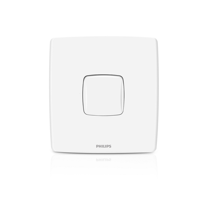 Philips 1 gang Switch - Leafstyle