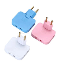 3 In 1 Universal Rotating Wall Socket