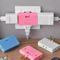 3 In 1 Universal Rotating Wall Socket