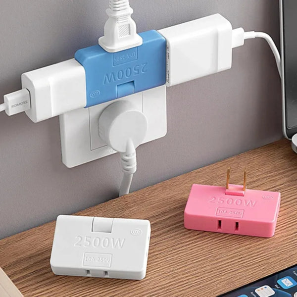 3 In 1 Universal Rotating Wall Socket