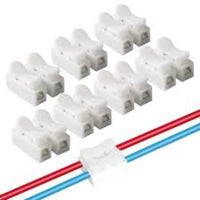 Pack of Electrical Wire Connector  2-Way Terminal Block