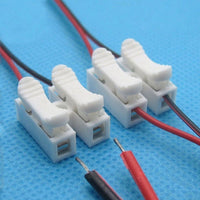 Pack of Electrical Wire Connector  2-Way Terminal Block