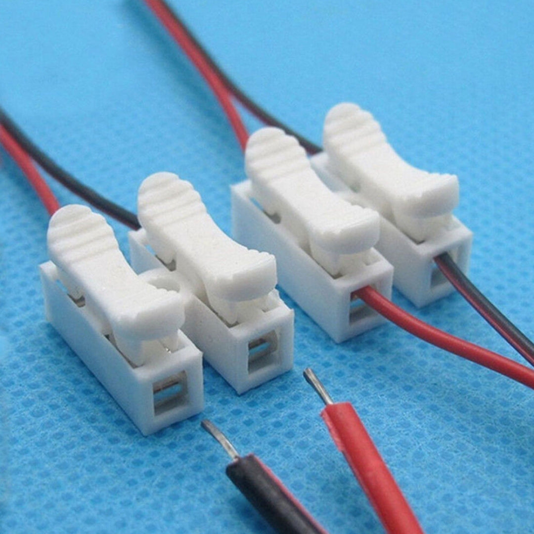 Pack of Electrical Wire Connector  2-Way Terminal Block