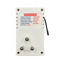 VOXSN WAC-790 Automatic Air Conditioner Protector – 30A Voltage Protector