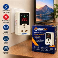 Naxan Automatic Electronic Voltage Protector – Digital Voltage Guard