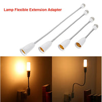 E27 To E27 Flexible Extend Extension LED Light Bulb Socket Adapter