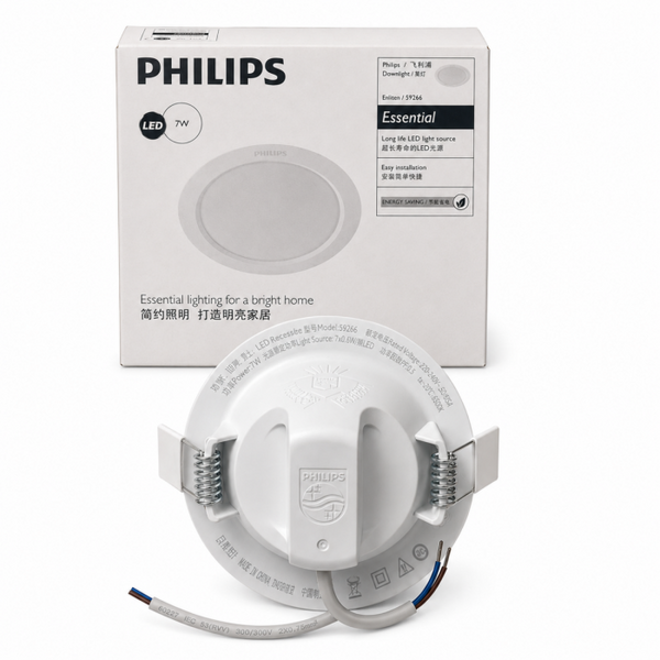 Philips 7W LED Downlight — Recessed Ceiling Light