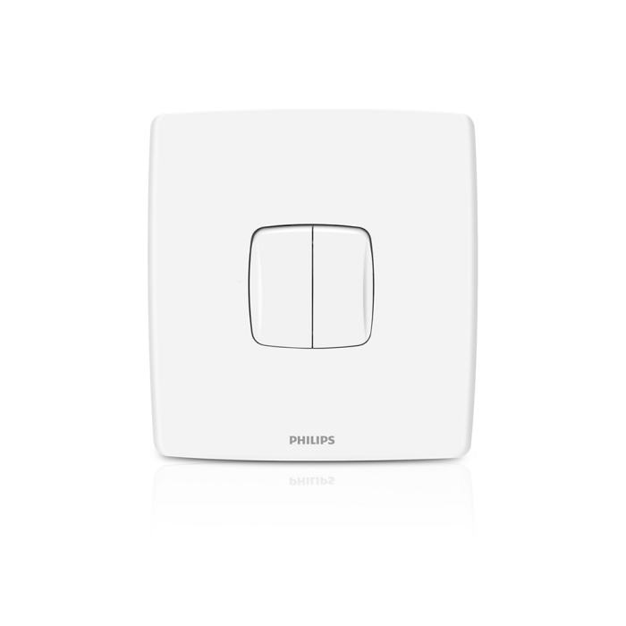 Philips Double Telephone Socket - Leafstyle