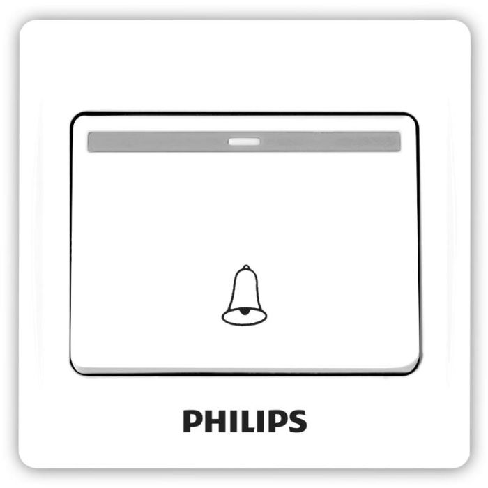 Philips Eco Q2 Doorbell Switch 10A China Fitting