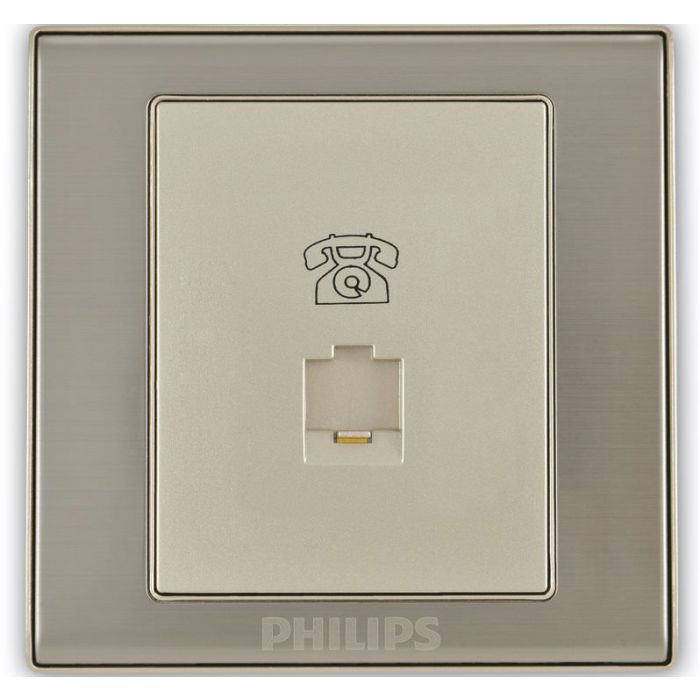 Philips Elegant Telephone Socket