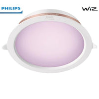 Philips Wiz 10 Watts WiFi Recessed RGB Downlight with 16 million colors, Alexa, Google Assistant, Siri Voice Control