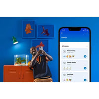 Philips Wiz 6.5 Watts WiFi Recessed RGB Ceiling Light with 16 million colors, Alexa, Google Assistant, Siri Voice Control