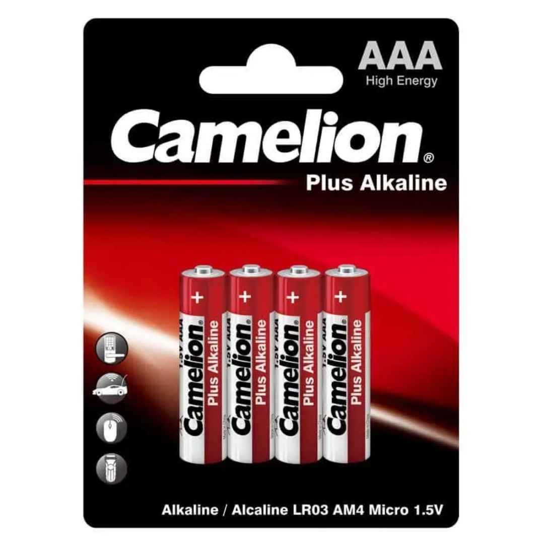 Camelion AAA Alkaline Batteries (4 Pack)