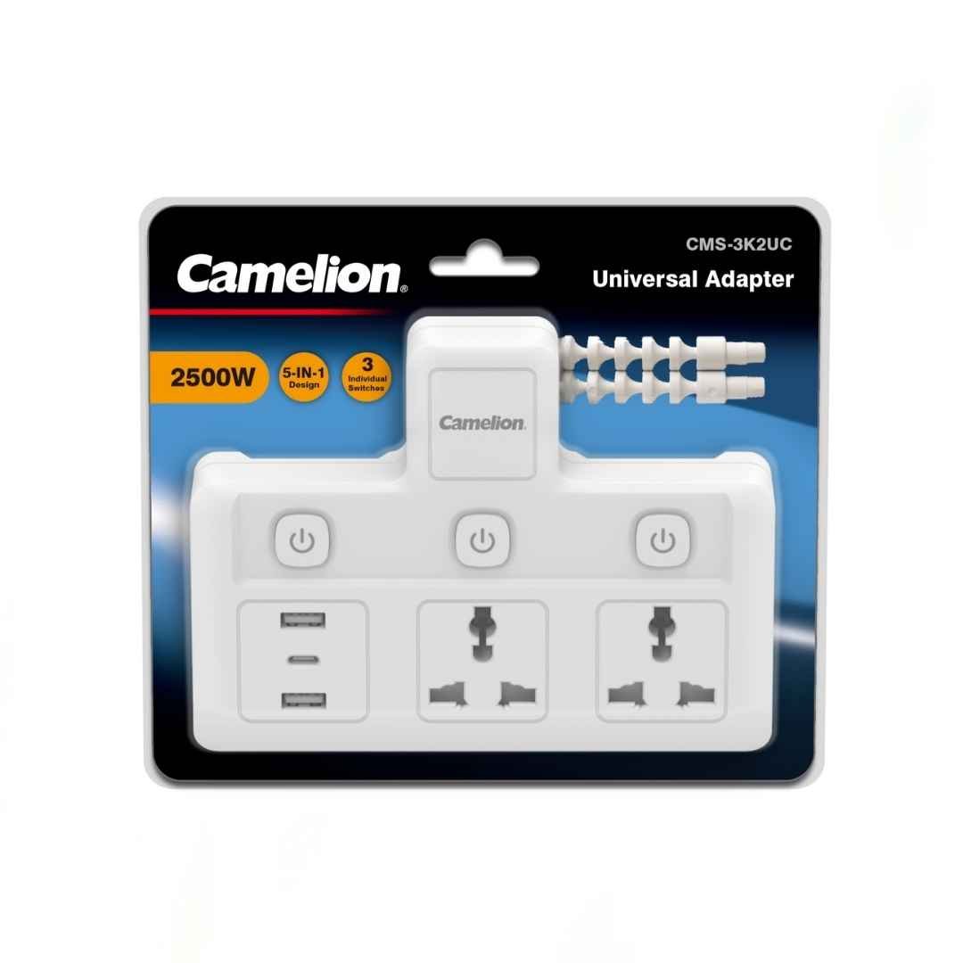 Camelion CMS-3K2UC Universal Adapter