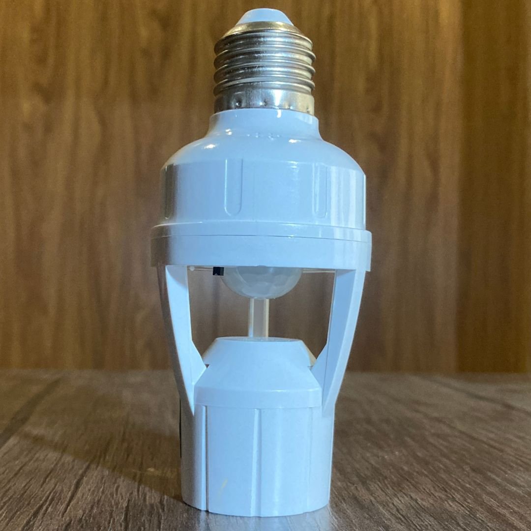Infrared Motion Sensor Lamp Holder E27