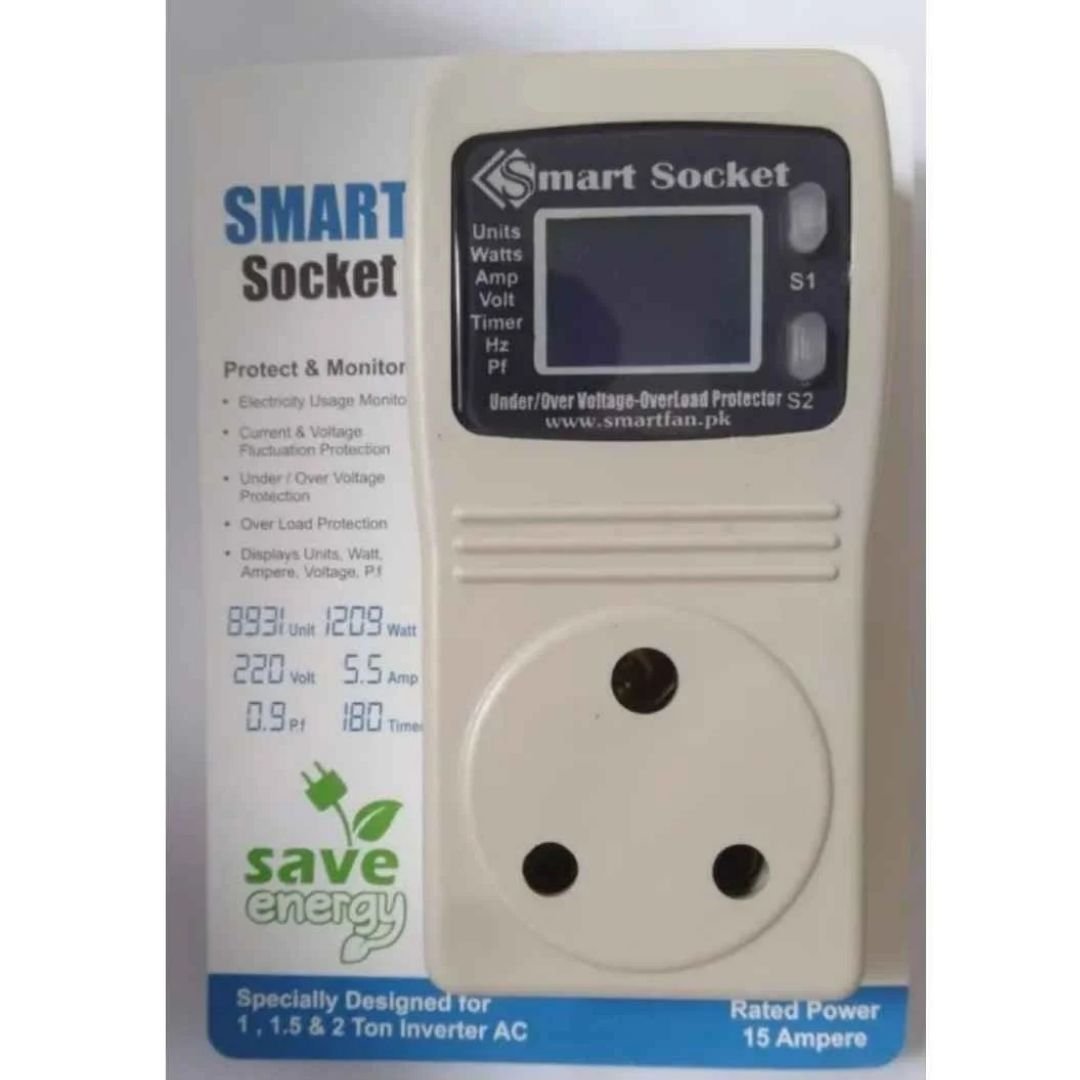 Smart Socket Energy Monitor 15A
